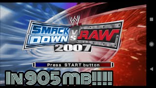 How to download WWE SMACKDOWN VS RAW 2007 on android