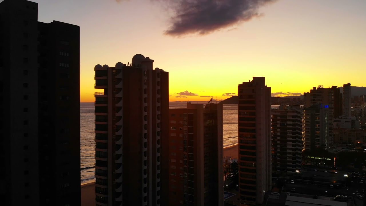 Benidorm Drone Shots