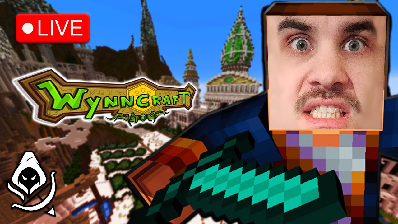 🔴ʟɪᴠᴇ Wynncraft Minecraft MMORPG The Archer's Journey YouTube