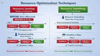 Resource Optimization in Project Management | Leveling & Smoothing Explained