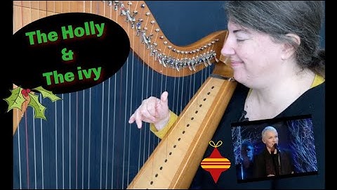 The Holly & The Ivy - HarpTutorial By Ear - beginner & 27 String | McTelenn Harp Center
