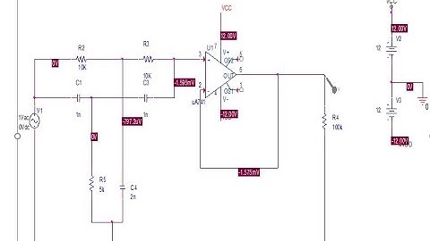 Narrow band-reject filter using PSpice