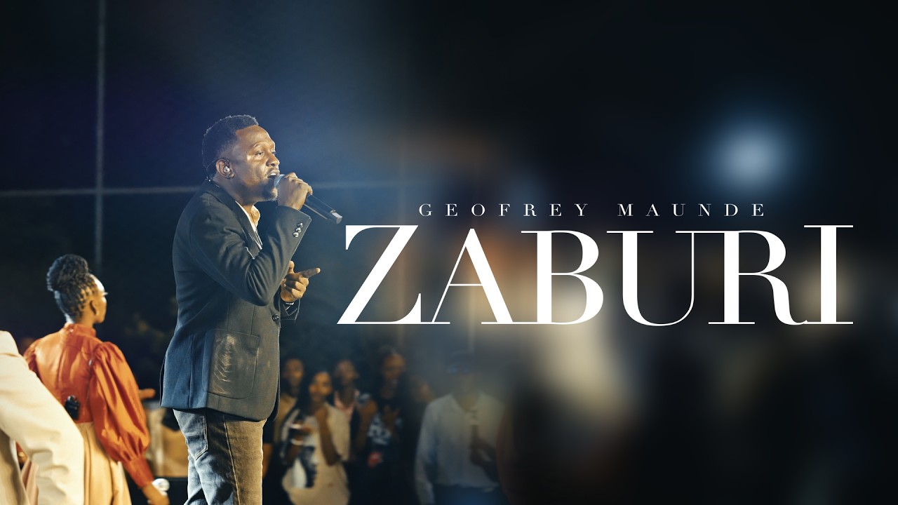 Geofrey Maunde - Zaburi (official live Video)