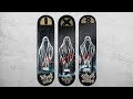 Unveiling Norse Myths: The Three Norns Project - Skateboard art for Slide Guitars