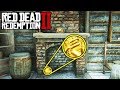 HIDDEN HOUSE WITH THE SECRET GOLD BAR! Secret Easy Money Making in Red Dead Redemption 2