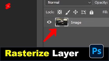 How to Rasterize Layer in Photoshop Quickly