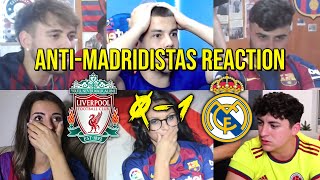 ANTI-MADRIDISTAS & BARCA FANS REACTION TO LIVERPOOL VS REAL MADRID (UCL FINAL) | FANS CHANNEL