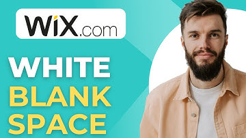 How to Fix White Blank Space in the Wix Footer