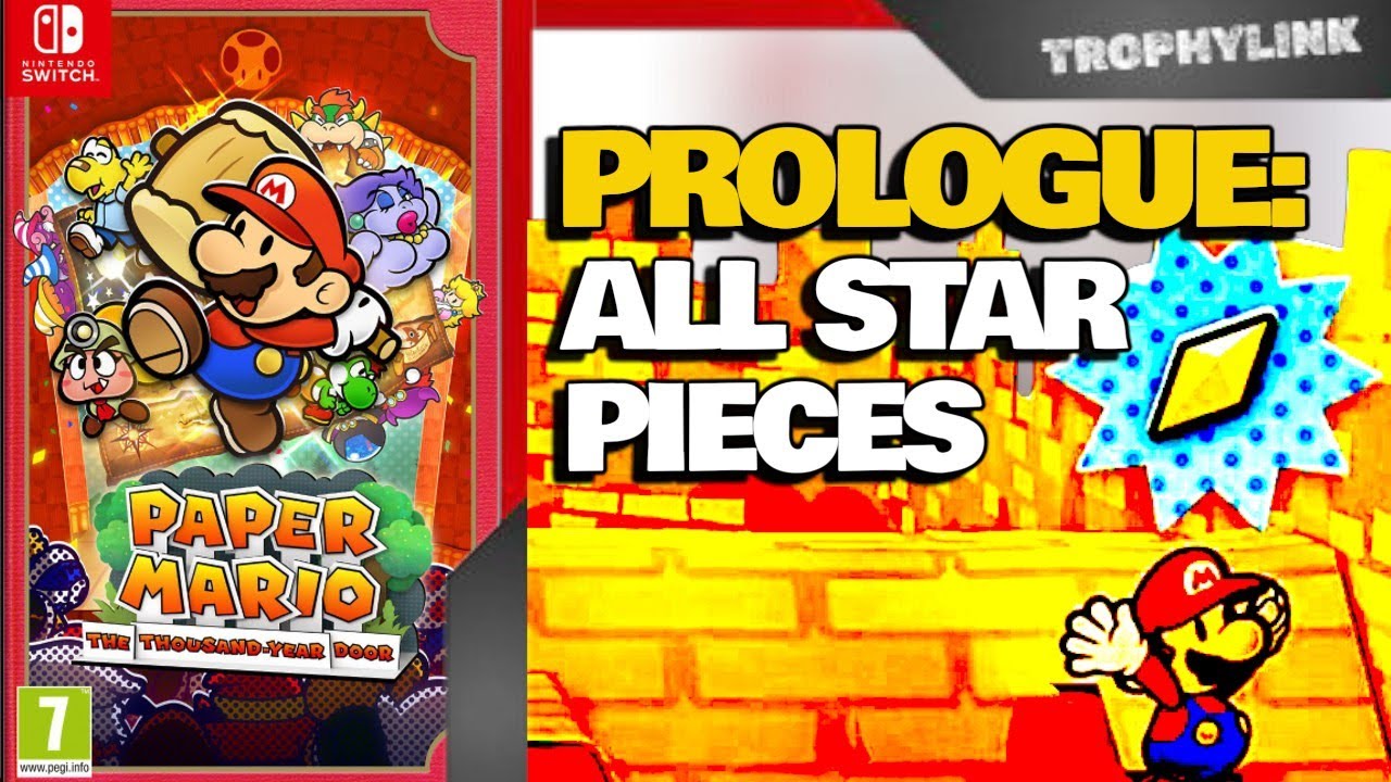 Prolog Wszystkie Star Piece - Paper Mario The Thousand Year Door