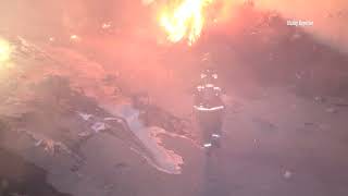 Two Killed in Fiery Crash in San Bernardino on 2-19-2022