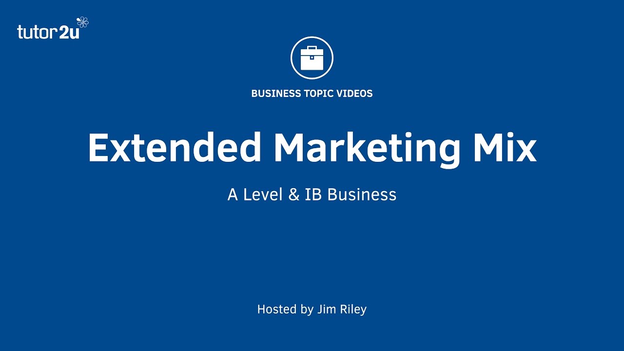 marketing mix strategy  Update  Marketing: Extended Marketing Mix (7P's)