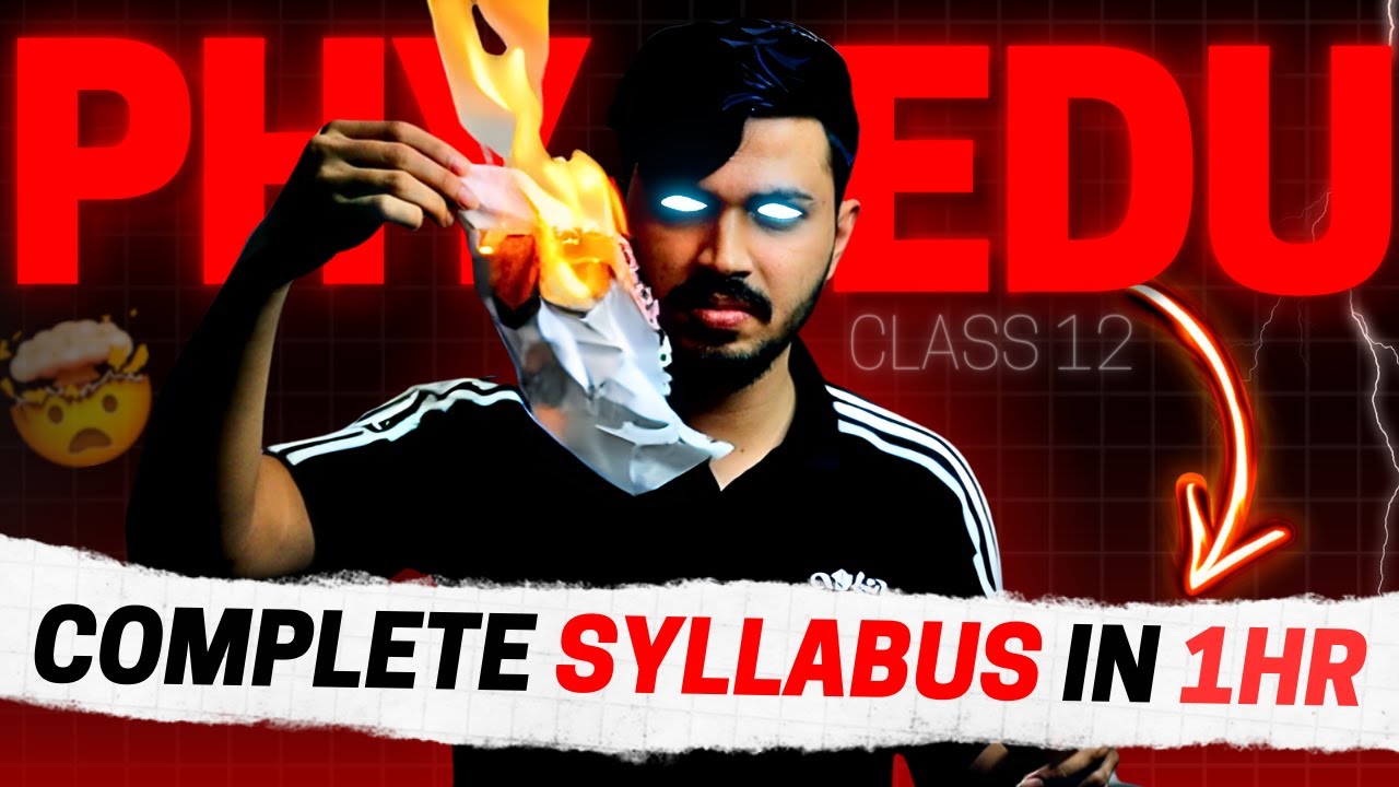 Class 12 Physical Education Full Syllabus Oneshot in 1 hour 😱🔥 Boards 2023-24 Score 70/70 