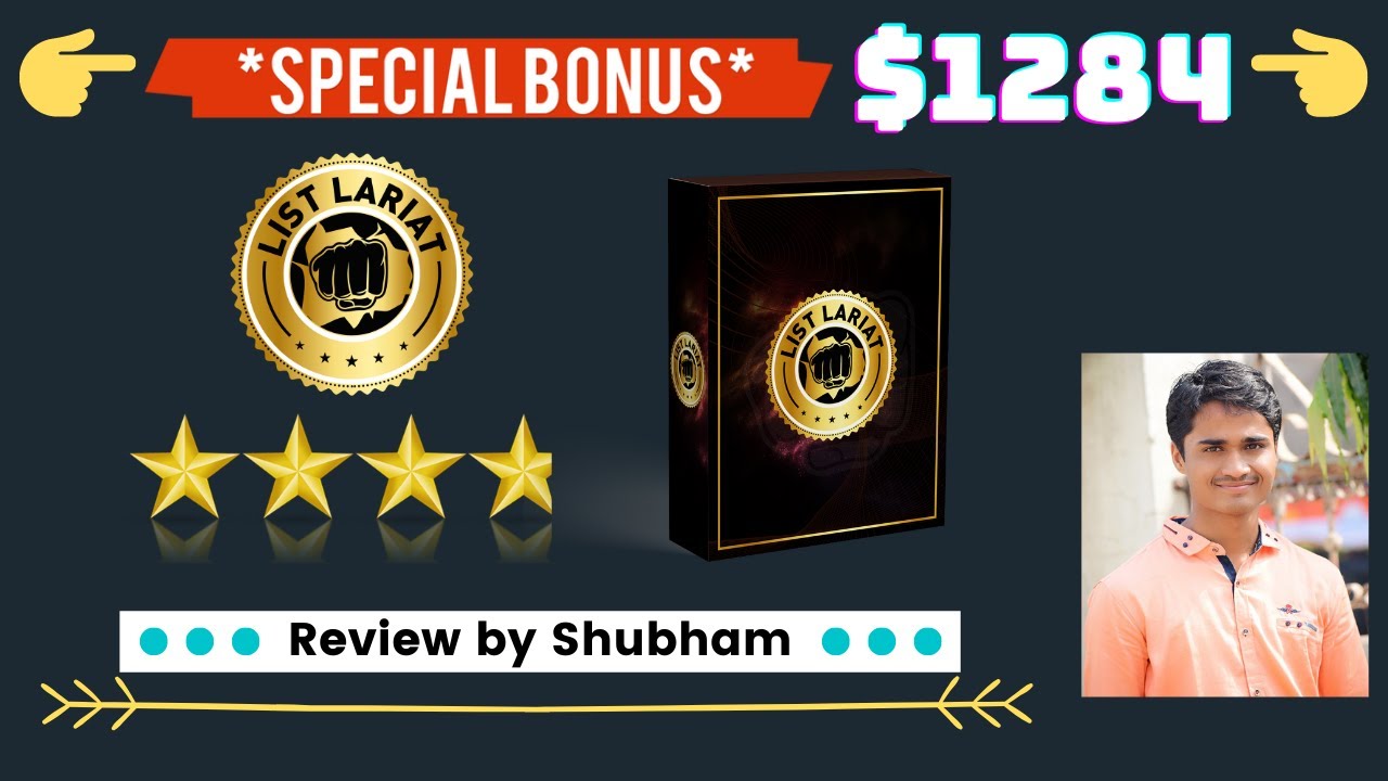 List Lariat review - Get bonuses worth $1284 🎉 Full demo of List Lariat by Saurabh Gopal