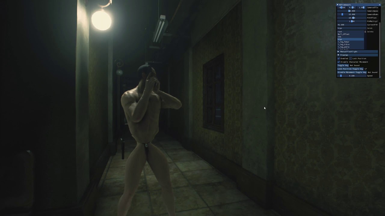 resident evil 2 remake nude mod video