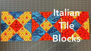 How to Make an Italian Tile Block