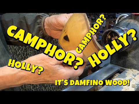 Live Edge Camphor Bowl. Or Maybe Holly? Pretty Sure It's Camphor. I think.