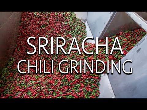 Sriracha Chili Grinding Open House 2017