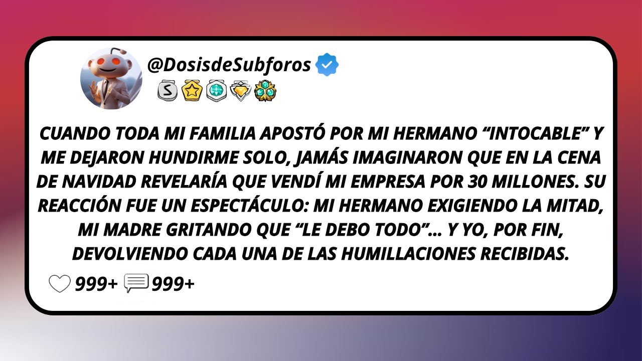 Cuando Toda Mi Familia Apostó Por Mi Hermano “Intocable” Y Me Dejaron Hundirme Solo, Jamás...