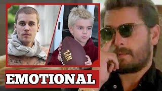 Scott Disick EMOTIONAL as he  talks with Justin Bieber about Reign's paternity