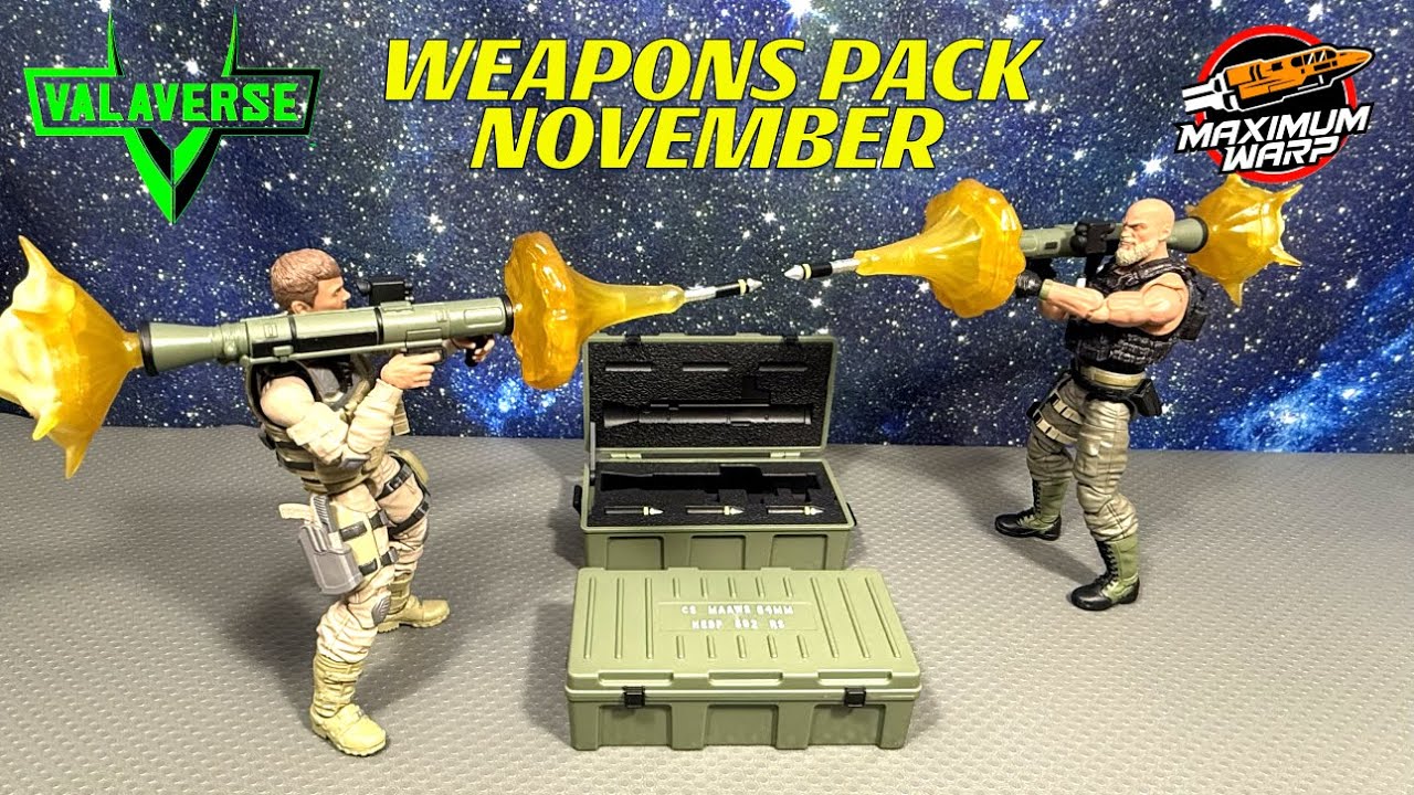 Обзор ноябрьского набора оружия VALAVERSE Action Force