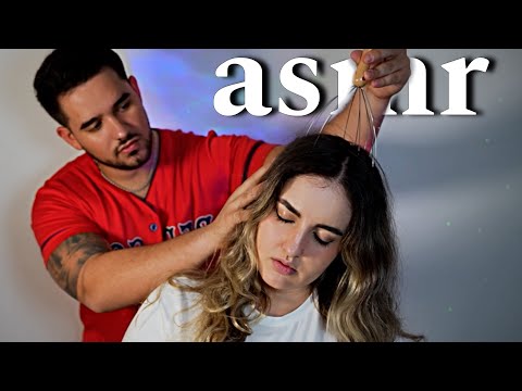 Asmr MASAJE RELAJANTE PARA DORMIR A ALE ASMR Muchas cosquillas