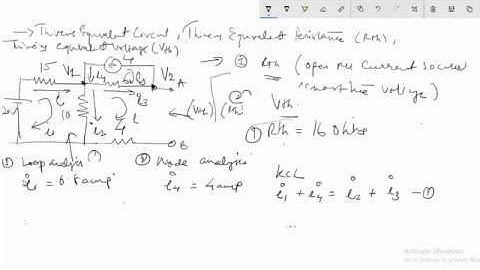 Thevenin theorem solved problems  # EE Tutorial 5