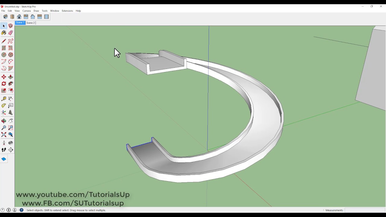 How To Use Follow Me And Keep In Sketchup