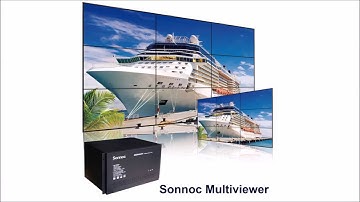 Sonnoc Video Wall Processor Demo 20170608