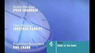 Famous Countdown 2009 end credits Wealth