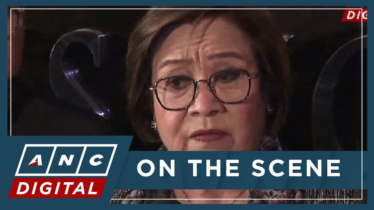 'Bakit di sila tumigil kakapanira sa'kin?': De Lima on ex-Marines claims vs. her | ANC