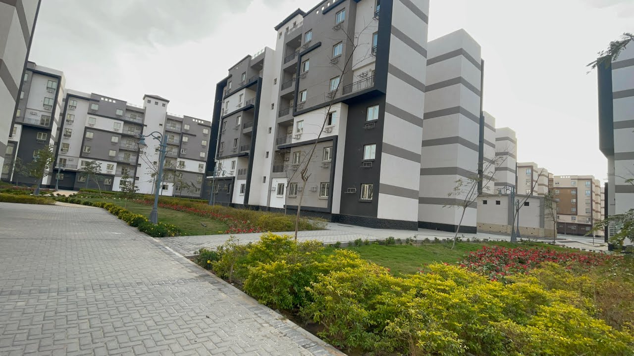 جوله في المرحله التانيه لشقق موظفين العاصمه منطقه٣