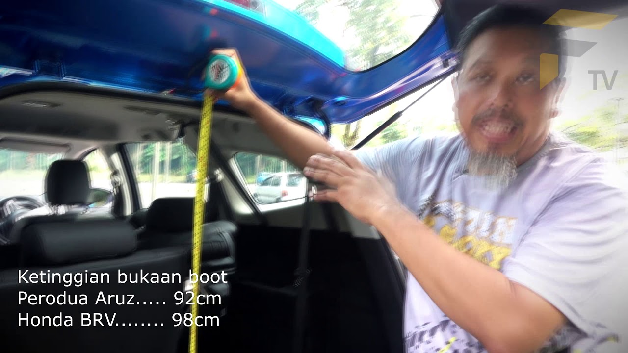 Raja Ukuran: Perodua Aruz vs Honda BR-V Bhg 1