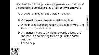 AP 2 EM Induction   Question 3