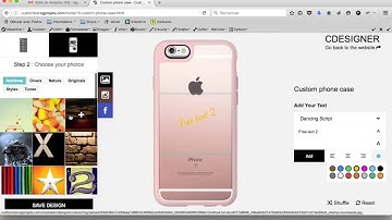 Custom product - Product Customization Designer Module