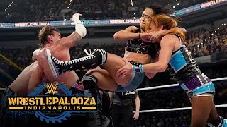 CM Punk & AJ Lee vs. Seth Rollins & Becky Lynch: Wrestlepalooza 2025 highlights