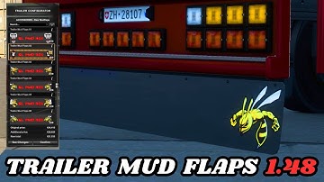 Trailer Mud Flaps ETS2 1.48 | ETS2 BEST MOD