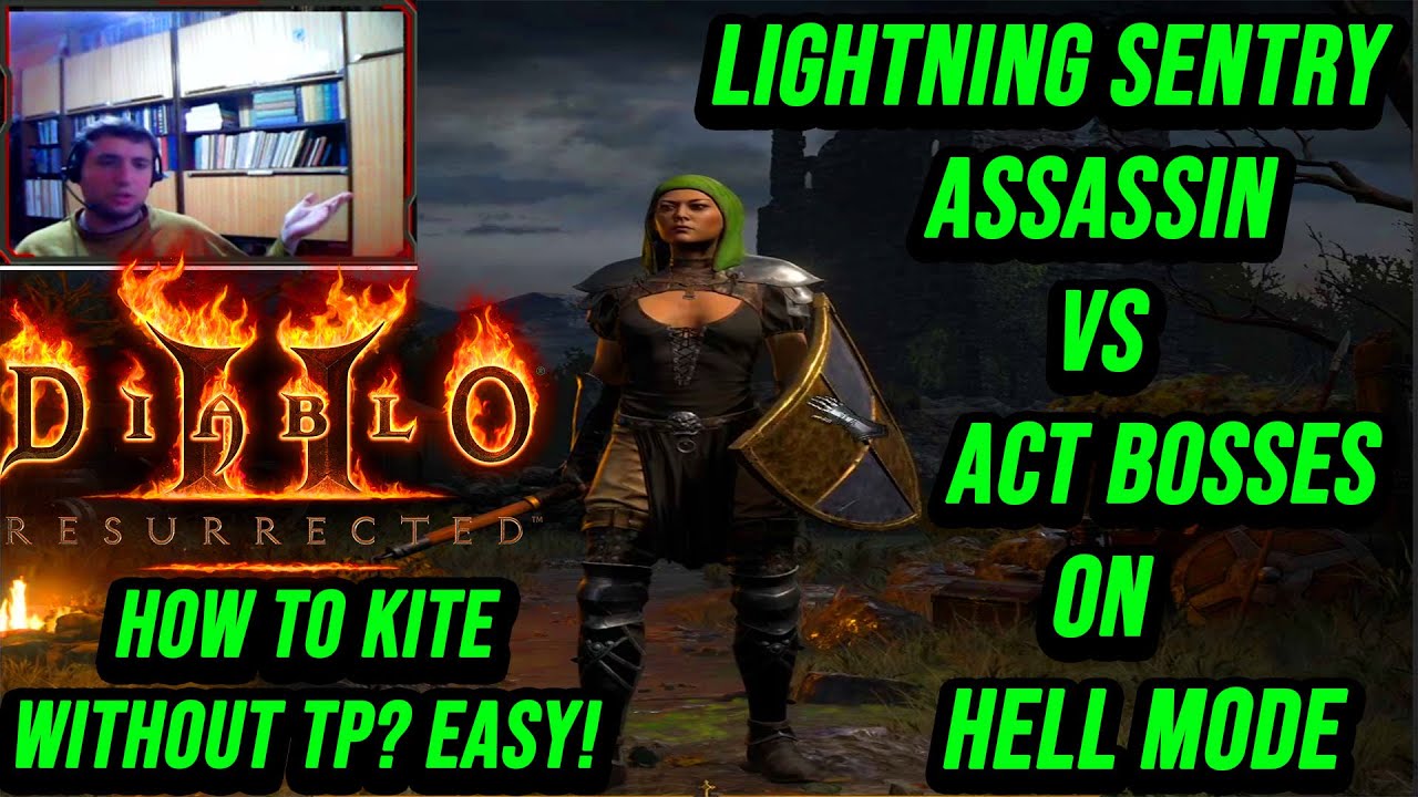 Diablo 2 Resurrected Lightning Sentry Assassin Guide – OMHJV