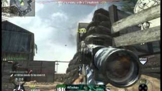 COD Black Ops: Amazing tomahawk ricochet kill