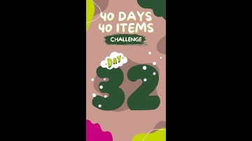 Day 32 - 40 Days 40 Items Challenge #declutteringtips #declutteringchallenge #declutteryourlife