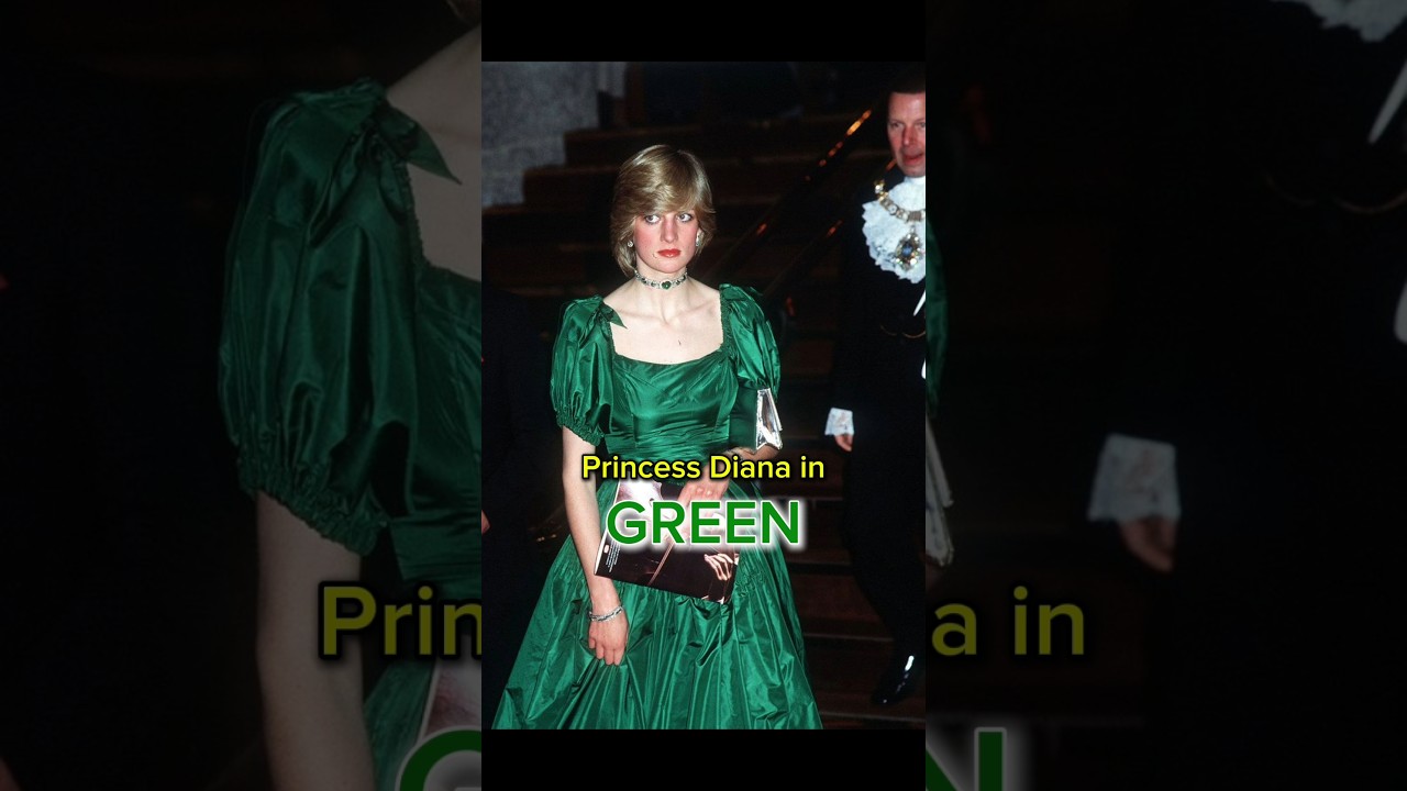 Princess Diana in Green Dress #art #history #arthistory #diana #princess  #shorts #yt #style #dress - YouTube