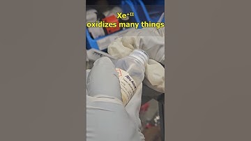 Chemical uses of XeF2 #science #fluorine #Xenon