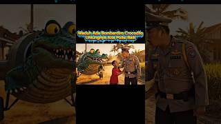 Waduh Ada Bombardiro Crocodilo #brainrot #trending #shorts #animasi