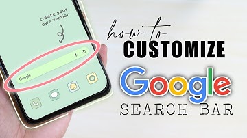 ⛈️ how to customize your google search bar (changing its color and style)