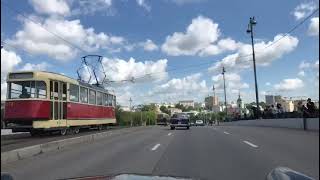 &quot;Чайки&quot; на московском параде ретро транспорта. 04 июня 2022г.