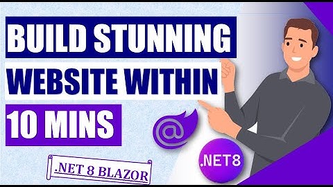 🚀Build Stunning Website within 10 mins with CRUD operations in .NET 8 Blazor🔥