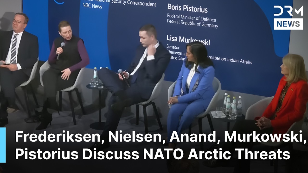 PANEL DISCUSSION at MSC: Frederiksen Nielsen, Anand Murkowski, Pistorius Discuss NATO Threats | AC1F