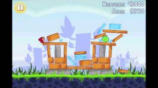Angry Birds Lite | 3 Star Walkthrough | Level 3 screenshot 5