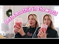 BEST SMOOTHIE IN THE WORLD +some really good food!