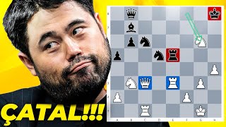 Satrançta Bir Kötü Hamle 44 İyi Hamleyi Götürebilir | Caruana - Nakamura (YENİ)