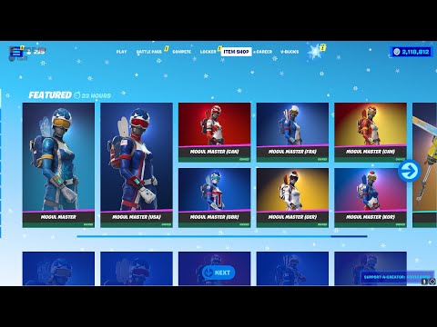 Ski Skins Are Back!!! Fortnite Item Shop (12/19/21)